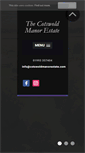 Mobile Screenshot of cotswoldmanorestate.com